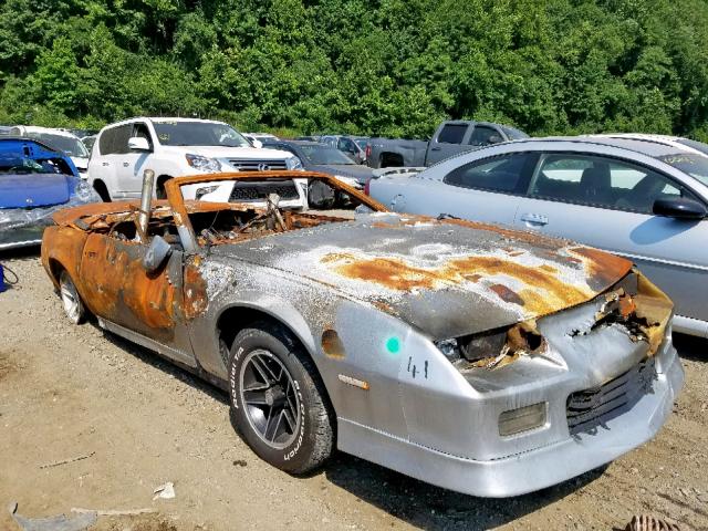 1G1FP33EXLL122875 - 1990 CHEVROLET CAMARO RS BURN photo 1