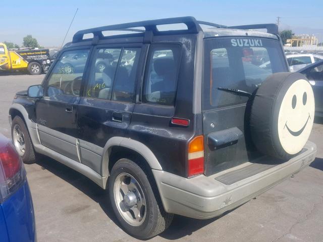 JS3TD21VXV4108876 - 1997 SUZUKI SIDEKICK S BLACK photo 3