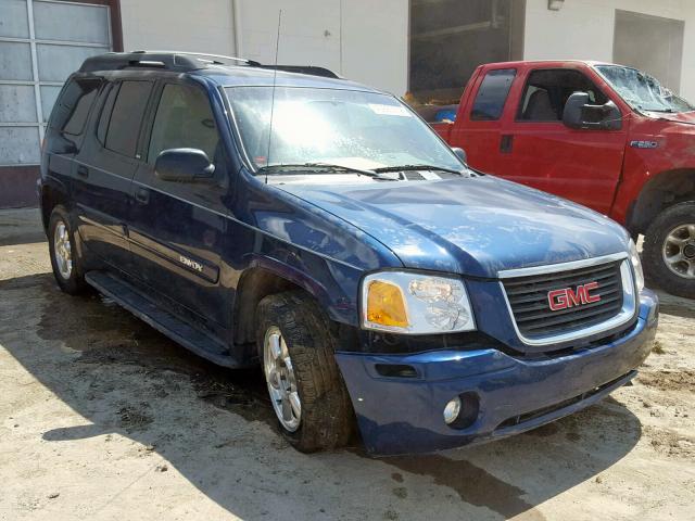 1GKES16S636242912 - 2003 GMC ENVOY XL BLUE photo 1