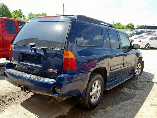 1GKES16S636242912 - 2003 GMC ENVOY XL BLUE photo 4