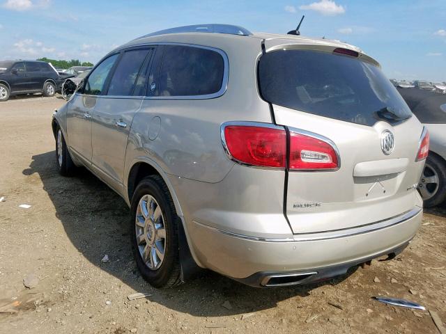 5GAKVCKD9DJ218211 - 2013 BUICK ENCLAVE TAN photo 3