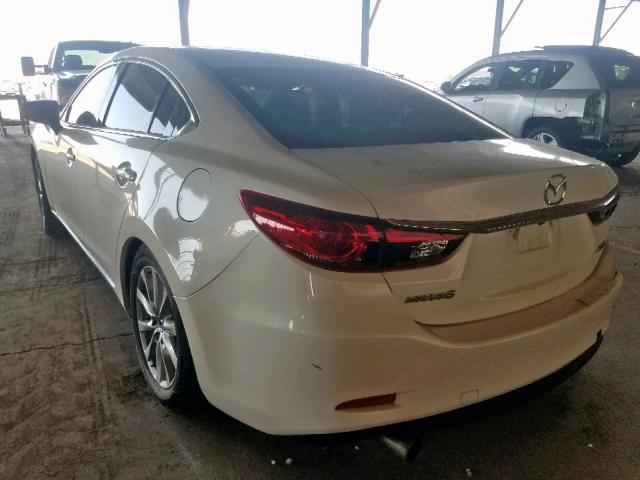 JM1GJ1U53G1481129 - 2016 MAZDA 6 SPORT WHITE photo 3