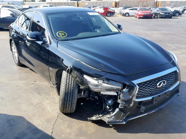 JN1EV7AP7KM514759 - 2019 INFINITI Q50 LUXE BLACK photo 1