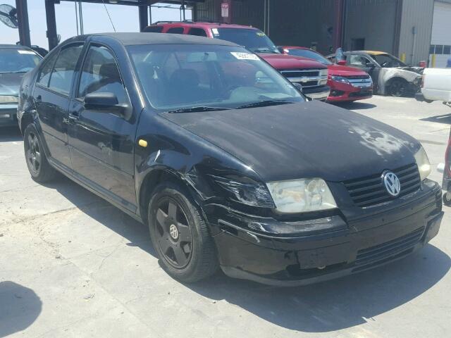 3VWRS29M51M029055 - 2001 VOLKSWAGEN JETTA GL BLACK photo 1