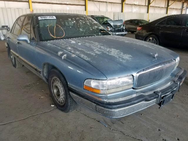 1G4CW53L0N1618060 - 1992 BUICK PARK AVENU BLUE photo 1