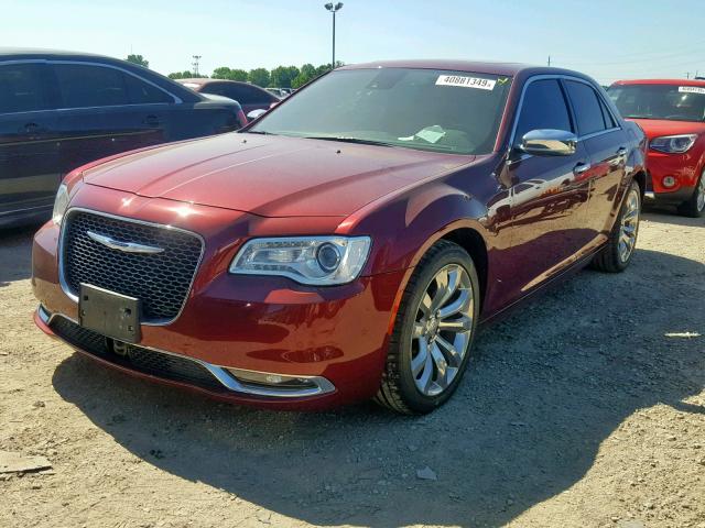 2C3CCAEG4JH295914 - 2018 CHRYSLER 300 LIMITE RED photo 2