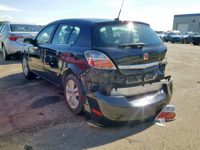 W08AT671585127069 - 2008 SATURN ASTRA XR BLACK photo 3