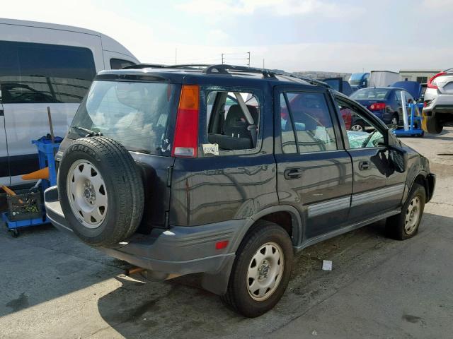 JHLRD284XWC013444 - 1998 HONDA CR-V LX BLACK photo 4