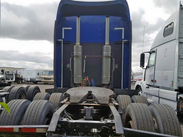 1XKTDB9X7YJ849291 - 2000 KENWORTH CONSTRUCTI BLUE photo 9