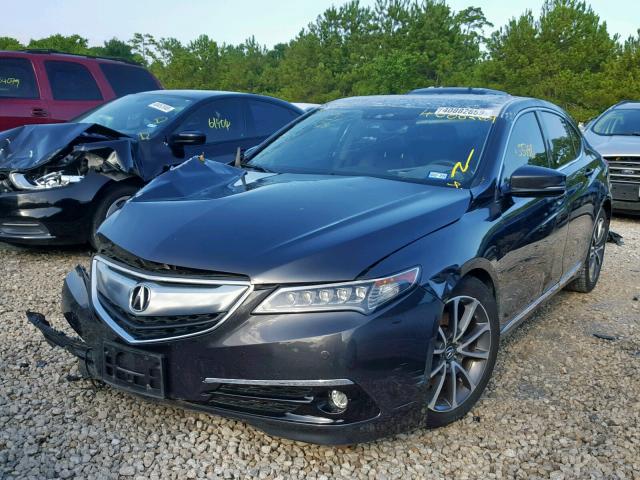 19UUB2F71FA011881 - 2015 ACURA TLX ADVANC GRAY photo 2