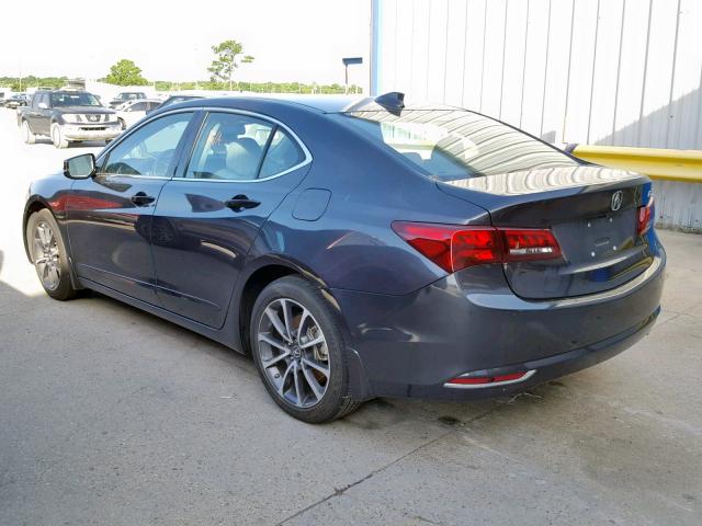 19UUB2F34FA009149 - 2015 ACURA TLX GRAY photo 3