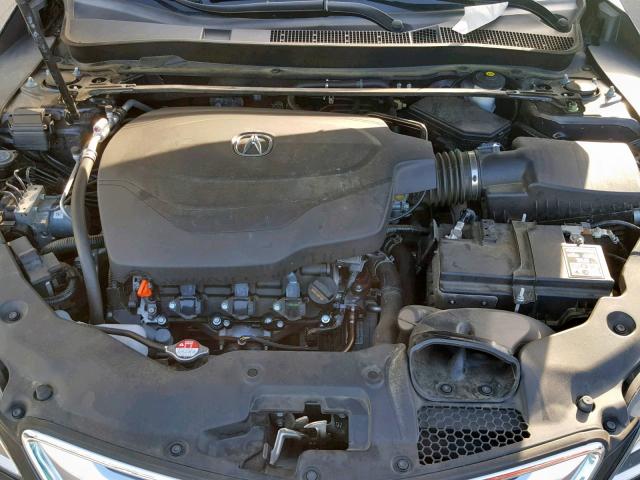 19UUB2F34FA009149 - 2015 ACURA TLX GRAY photo 7