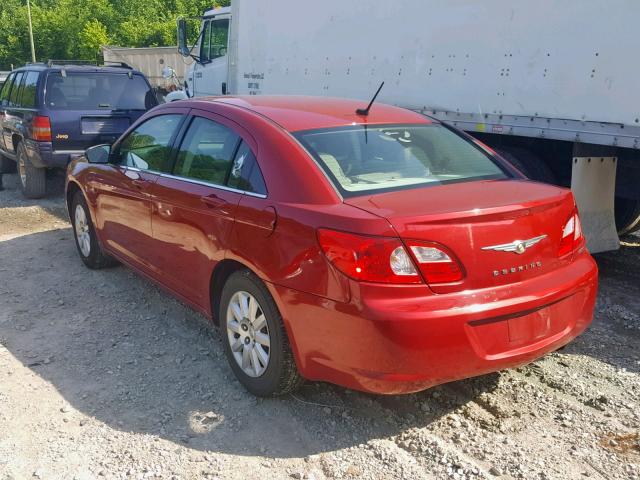 1C3CC4FB1AN125960 - 2010 CHRYSLER SEBRING TO BURGUNDY photo 3