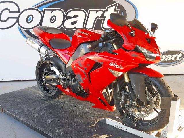 JKAZXCD107A026197 - 2007 KAWASAKI ZX1000 D RED photo 1