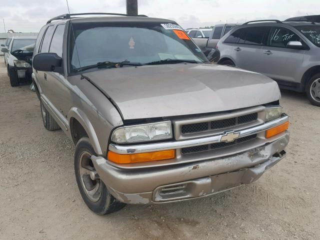 1GNCS13W82K108538 - 2002 CHEVROLET BLAZER GOLD photo 1