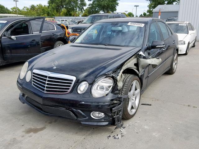 WDBUF56X69B423683 - 2009 MERCEDES-BENZ E 350 BLACK photo 2