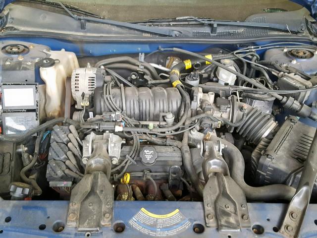 2G1WX12K149247347 - 2004 CHEVROLET MONTE CARL BLUE photo 7