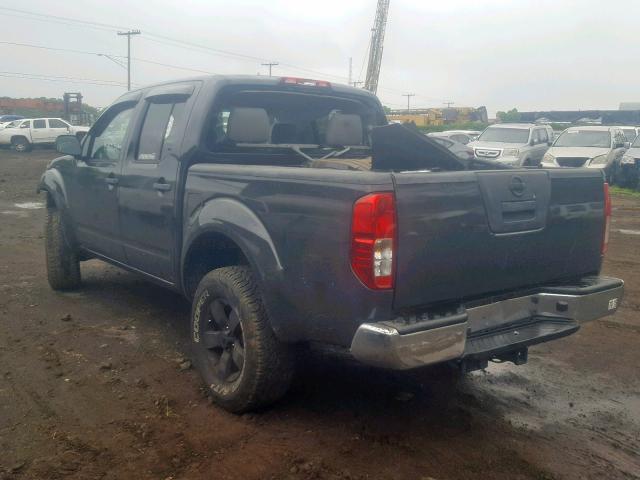 1N6AD0ER4AC448240 - 2010 NISSAN FRONTIER C GRAY photo 3