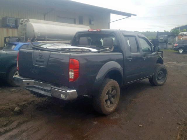 1N6AD0ER4AC448240 - 2010 NISSAN FRONTIER C GRAY photo 4