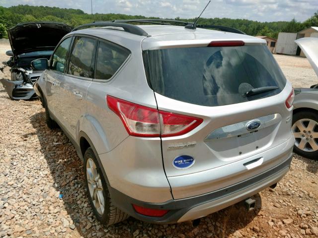 1FMCU9H99DUB89573 - 2013 FORD ESCAPE SEL SILVER photo 3