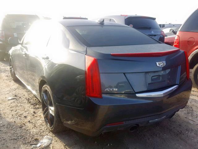 1G6AA5RX0F0134095 - 2015 CADILLAC ATS CHARCOAL photo 3