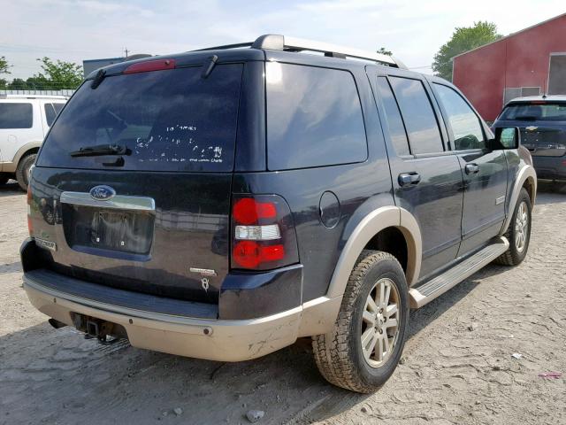 1FMEU74886UA21355 - 2006 FORD EXPLORER E BLACK photo 4