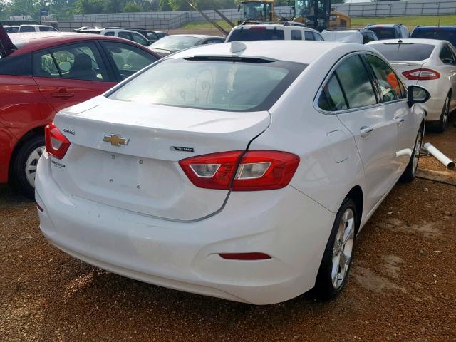 1G1BF5SM8H7191893 - 2017 CHEVROLET CRUZE PREM WHITE photo 4