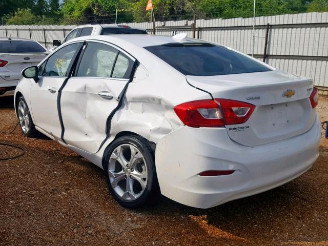 1G1BF5SM8H7191893 - 2017 CHEVROLET CRUZE PREM WHITE photo 9