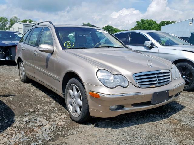 WDBRH81J63F327878 - 2003 MERCEDES-BENZ C 240 SPOR BEIGE photo 1