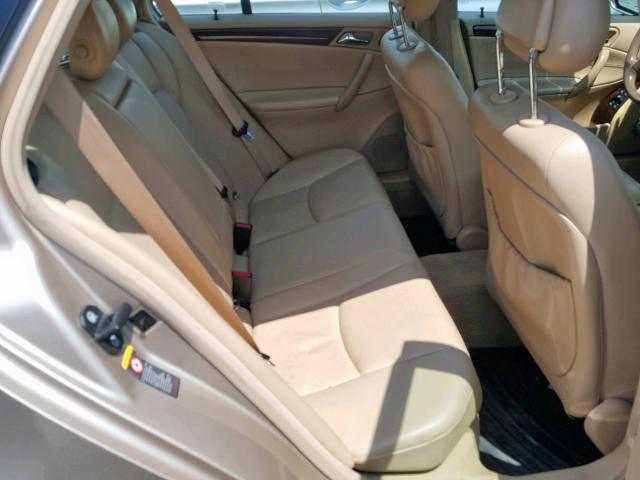 WDBRH81J63F327878 - 2003 MERCEDES-BENZ C 240 SPOR BEIGE photo 6