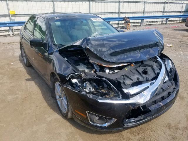 3FAHP0JA0BR296393 - 2011 FORD FUSION SEL BLACK photo 1