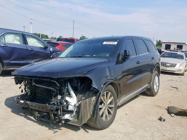 1C4SDJFT7FC771647 - 2015 DODGE DURANGO SS BLACK photo 2