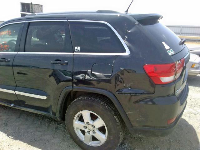 1C4RJFAG4CC274968 - 2012 JEEP GRAND CHER BLACK photo 9