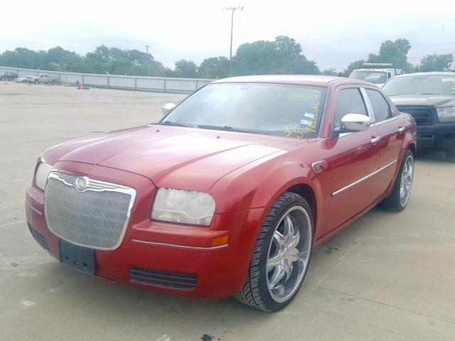 2C3KA43R68H243783 - 2008 CHRYSLER 300 LX RED photo 2