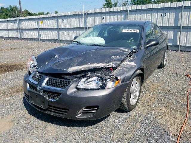 1B3EL46X65N650942 - 2005 DODGE STRATUS SX GRAY photo 2