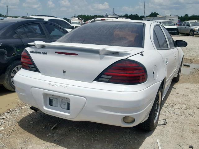 1G2NE52FX4M518142 - 2004 PONTIAC GRAND AM S WHITE photo 4