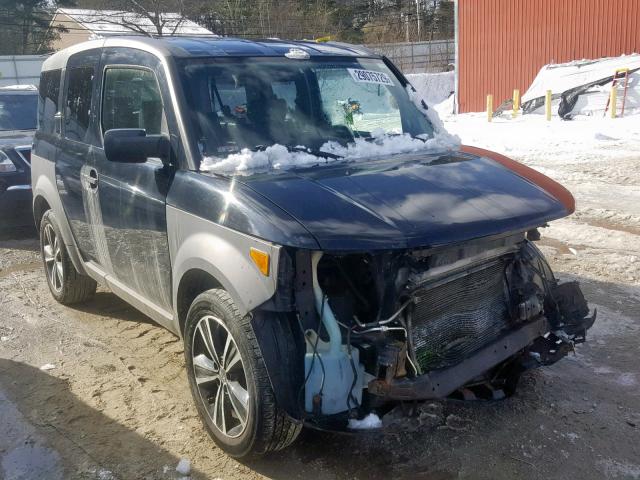 5J6YH28534L008227 - 2004 HONDA ELEMENT EX BLACK photo 1