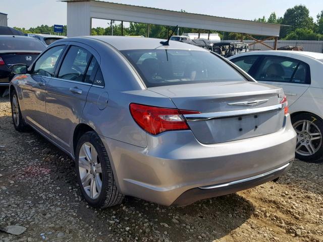 1C3CCBAB7DN705276 - 2013 CHRYSLER 200 LX SILVER photo 3