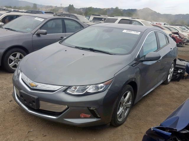 1G1RC6S57HU106758 - 2017 CHEVROLET VOLT LT SILVER photo 2