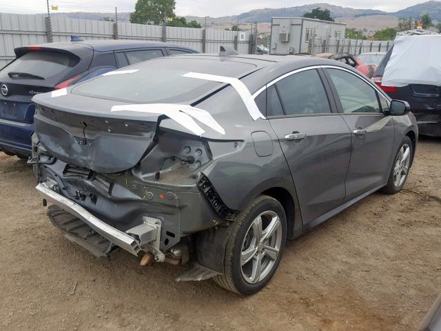 1G1RC6S57HU106758 - 2017 CHEVROLET VOLT LT SILVER photo 4