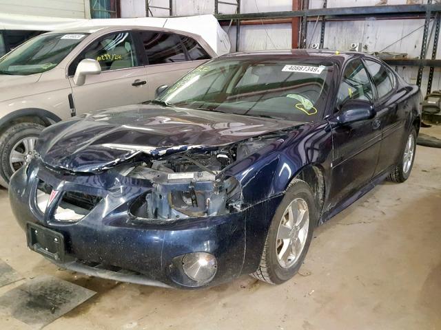 2G2WP552881165585 - 2008 PONTIAC GRAND PRIX BLUE photo 2