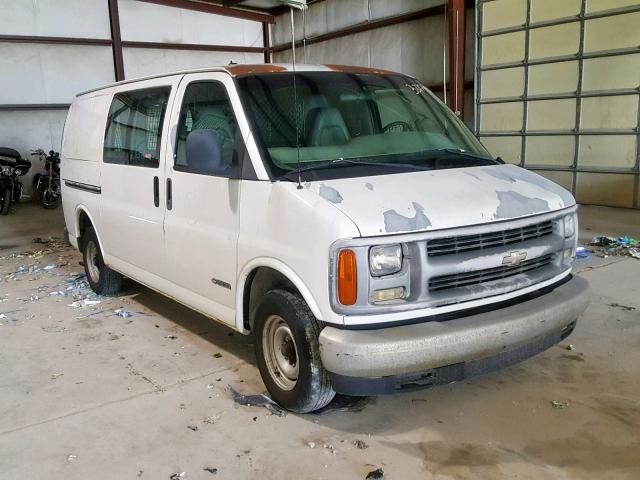 1GCEG15M711189079 - 2001 CHEVROLET EXPRESS G1 WHITE photo 1