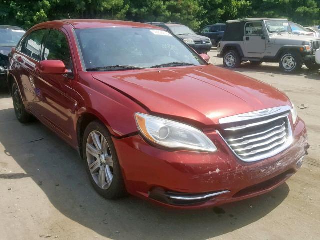 1C3CCBAG3CN240618 - 2012 CHRYSLER 200 LX RED photo 1