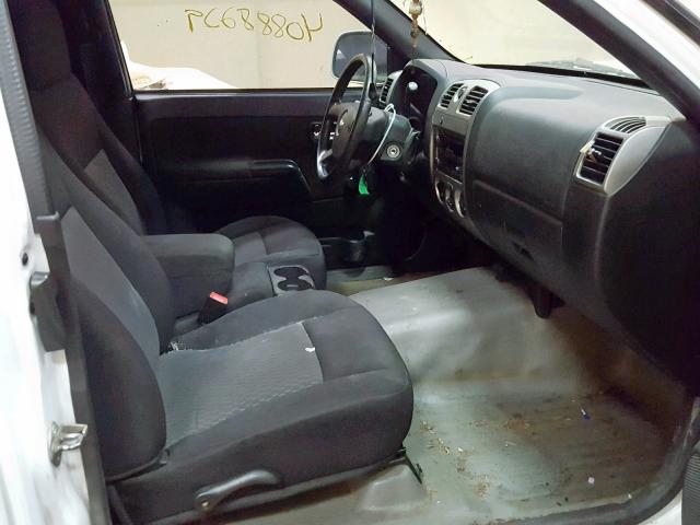 1GCESCD96A8116204 - 2010 CHEVROLET COLORADO L WHITE photo 5