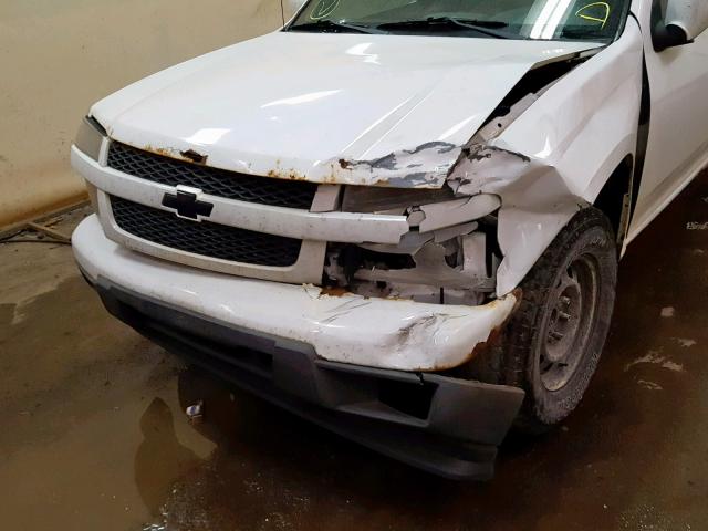 1GCESCD96A8116204 - 2010 CHEVROLET COLORADO L WHITE photo 9