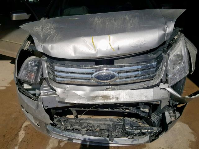 3FAHP08Z57R130373 - 2007 FORD FUSION SEL SILVER photo 7