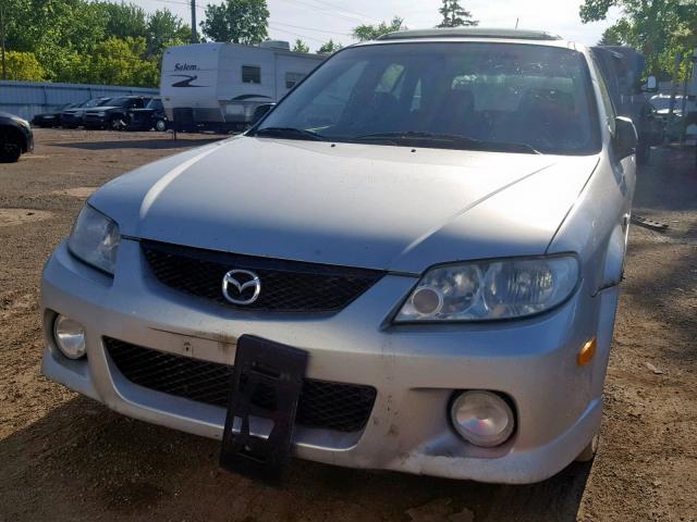 JM1BJ245931150405 - 2003 MAZDA PROTEGE PR SILVER photo 9