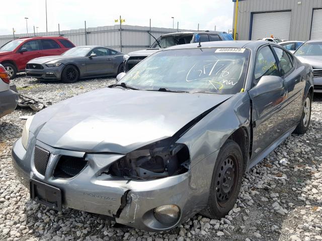 2G2WP522051240280 - 2005 PONTIAC GRAND PRIX GRAY photo 2