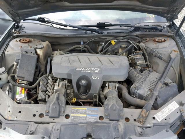 2G2WP522051240280 - 2005 PONTIAC GRAND PRIX GRAY photo 7