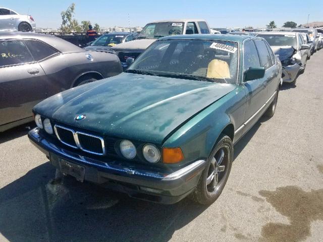 WBAGD8320PDE84009 - 1993 BMW 740 IL AUT GREEN photo 2